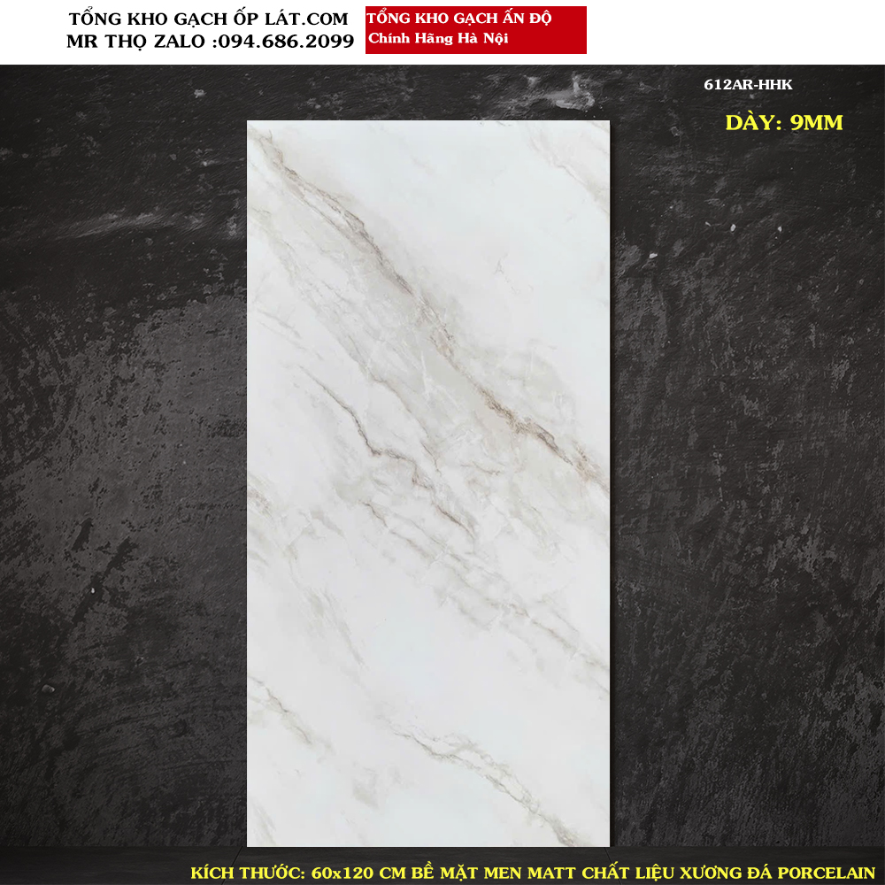 Gạch 60x120 cm ấn độ 612AR